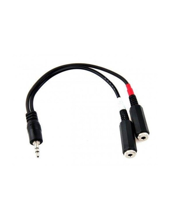 Kabel rozdzielający wejścia audio stereo