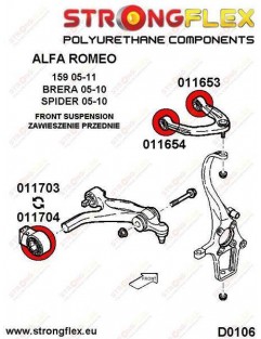 Tuleja wahacza przedniego dolnego tylna 54mm SPORT