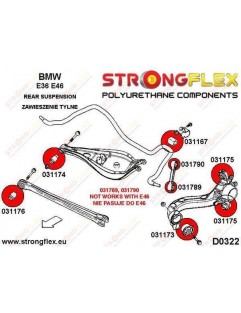 Tuleja łącznika stabilizatora tylnego na stabilizator SPORT