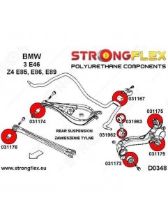 Tuleja łącznika stabilizatora tylnego na stabilizator SPORT