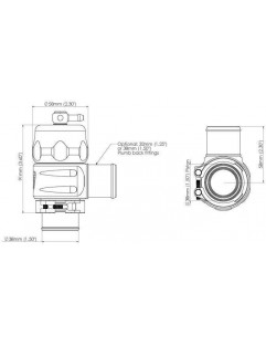 Blow Off Turbosmart Plumb Back 38mm UNI