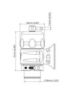 Blow Off Turbosmart Supersonic 38mm UNI