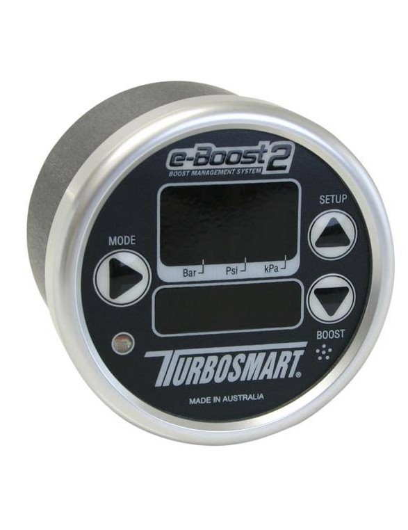 Electronic Boost Controller Turbosmart EBOOST2 60mm Czarno-Srebrny