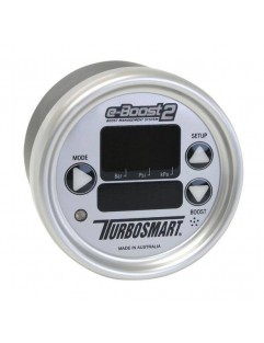 Electronic Boost Controller Turbosmart EBOOST2 66mm Srebrny