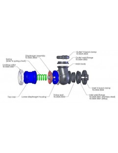 Turbosmart Wastegate Hypergate 45mm 2.4 Bar