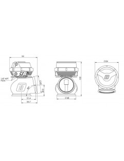 Turbosmart Wastegate Progate 50mm 0.5 Bar Gen V