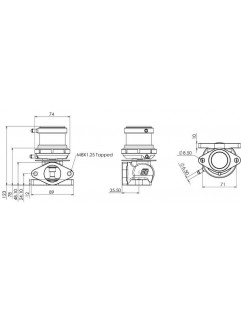 Turbosmart Wastegate Ultragate HP 38mm 2.4 Bar