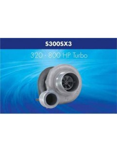 Turbosprężarka Borg Warner AirWerks S300SX wylot 90st