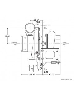 Turbosprężarka Garrett GT2860RS