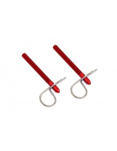 Zapinki maski Hair Pin Red