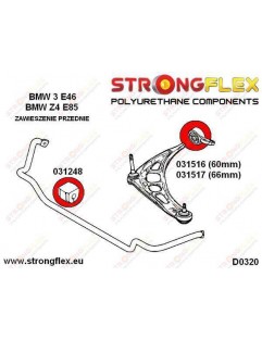 Zestaw tulei zawieszenia BMW E46