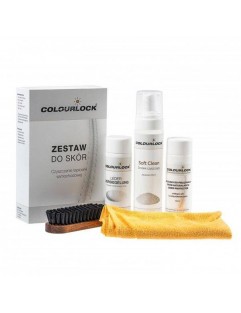 Colourlock Zestaw do czyszczenia skóry Soft z mleczkiem pielęgnującym