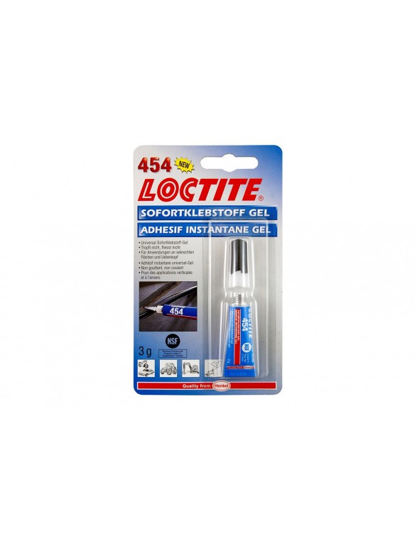 Loctite 454 klej cyjanoakrylowy błyskawiczny-żel 3g