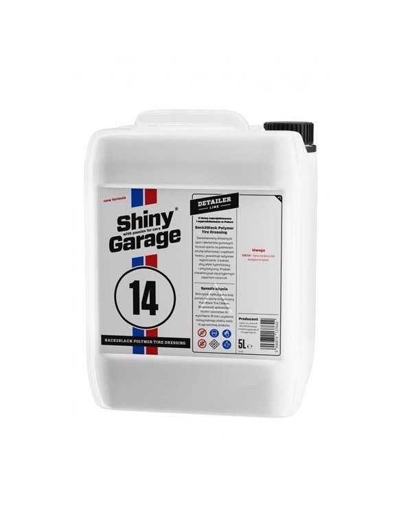 Shiny Garage Back2Black Polymer Tire Dressing 5L (Dressing do opon)