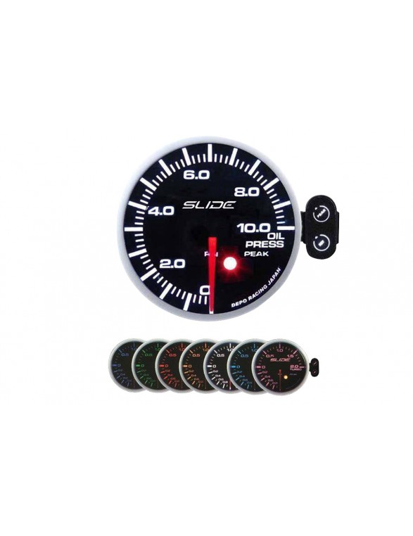 Zegar Slide PK-SC 52mm - Oil Pressure