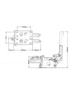 Hamulec ręczny Typ-4 TurboWorks 2 Pompy