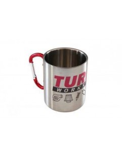 Kubek metalowy 300ml Srebrny TurboWorks