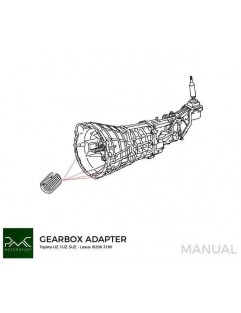 Adapter skrzyni biegów Toyota / Lexus V8 UZ 1UZ 3UZ - Toyota Altezza / Lexus IS200 J160 Aisin AZ6 (first gen.)