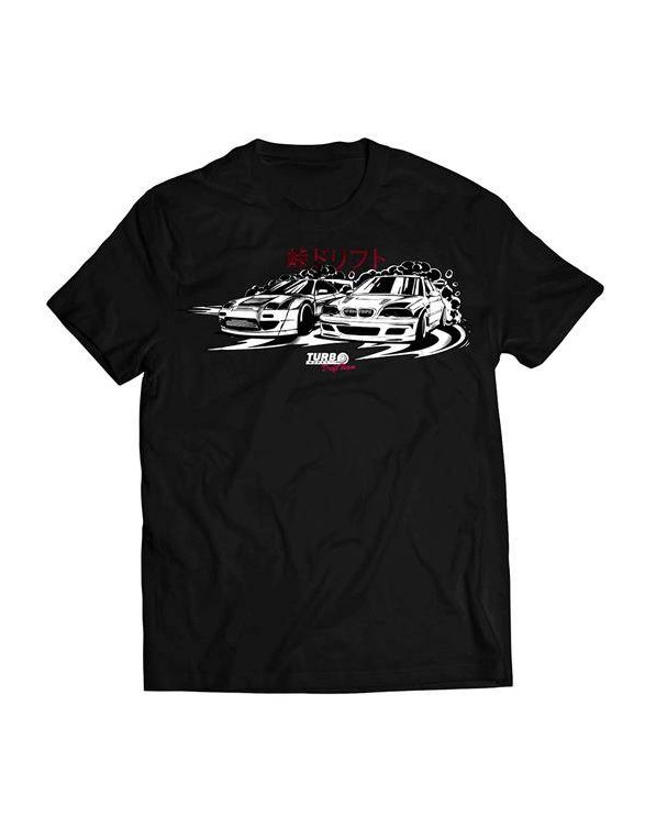 Koszulka T-Shirt TurboWorks DriftTeam Czarna S