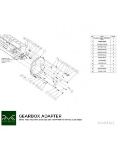 PMC Adapter skrzyni biegów BMW M50 M52 M54 S50 S52 S54 - BMW ZF 8HP 8HP70 8HP50 / GS6-53DZ