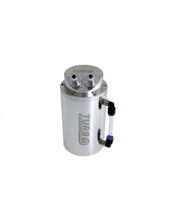 Oil catch tank 0.7L 20mm TurboWorks Silver