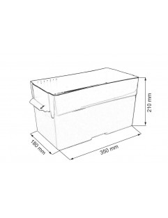 Skrzynka obudowa akumulatora Soft 350x180x210