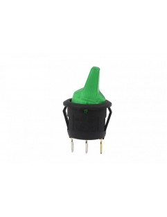 Włącznik Flip ON-OFF 3PIN Led Green