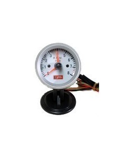 ZEGAR AUTO GAUGE SS 52mm - OBROTOMIERZ