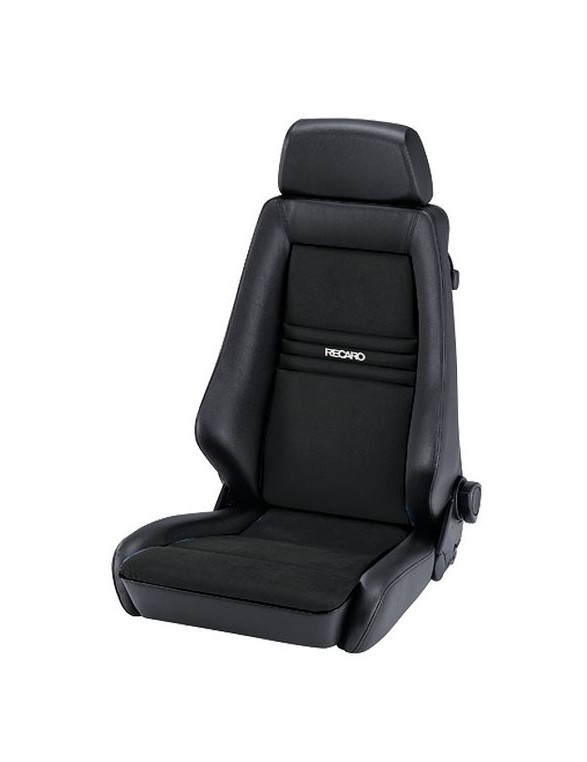 Fotel Sportowy RECARO Specialist S (LX/F) Dinamica Black / Artificial leather Black