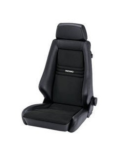 Fotel Sportowy RECARO Specialist S (LX/F) Dinamica Black / Artificial leather Black