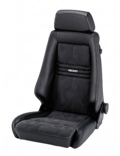 Fotel Sportowy RECARO Specialist L (LX/X) Artista Black / Artificial leather Black