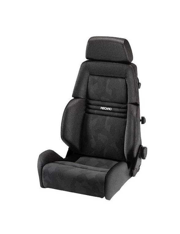 Fotel Sportowy RECARO Expert S (LT/F) Artista Black / Nardo Black