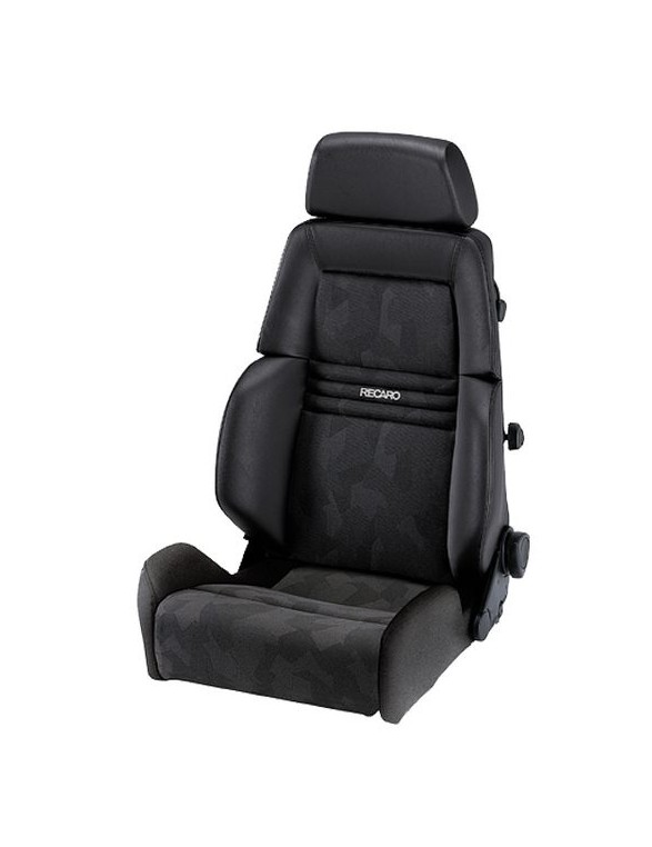 Fotel Sportowy RECARO Expert S (LT/F) Artista Black / Artificial leather Black