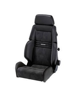 Fotel Sportowy RECARO Expert S (LT/F) Artista Black / Artificial leather Black