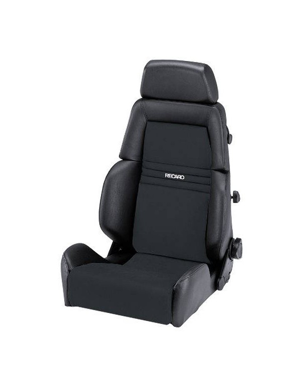 Fotel Sportowy RECARO Expert S (LT/F) Dinamica Black / Artificial leather Black