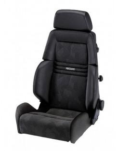 Fotel Sportowy RECARO Expert L (LT/X) Artista Black / Artificial leather Black