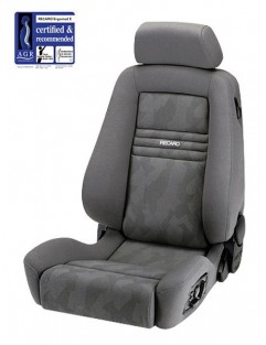 Fotel Sportowy RECARO Ergomed E Clima Artista Grey / Nardo Grey