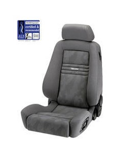 Fotel Sportowy RECARO Ergomed E Clima Artista Grey / Nardo Grey