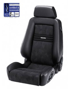 Fotel Sportowy RECARO Ergomed ES Clima Artista Black / Leather Black