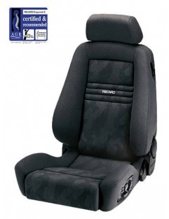 Fotel Sportowy RECARO Ergomed E - SAB Basis Artista Black / Nardo Black