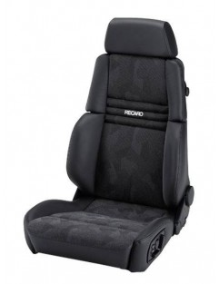 Fotel Sportowy RECARO Orthopaed Artista Black / Nardo Black