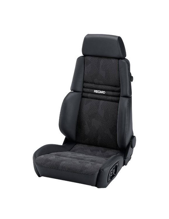 Fotel Sportowy RECARO Orthopaed Artista Black / Leather Black