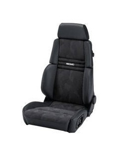 Fotel Sportowy RECARO Orthopaed Artista Black / Leather Black