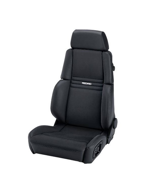 Fotel Sportowy RECARO Orthopaed Dinamica Black / Leather Black