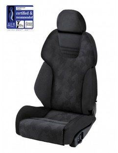 Fotel Sportowy RECARO AM19 Style XL TOPLINE Artista Black / Nardo Black