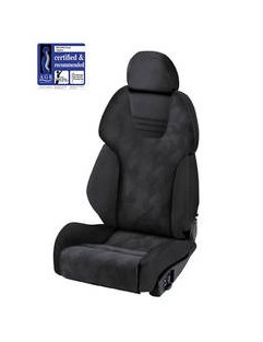 Fotel Sportowy RECARO AM19 Style XL TOPLINE Artista Black / Nardo Black