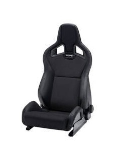 Fotel Sportowy RECARO Sportster CS SAB Artificial leather Black / Dinamica Black