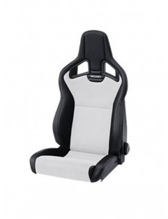 Fotel Sportowy RECARO Cross Sportster CS z podgrzewaniem Artificial leather Black / Dinamica Silver