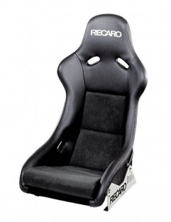 Fotel Sportowy RECARO Rennschalen (ABE) / Racing shells (ABE) Pole Position - Artificial leather Black / Dinamica Black