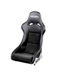 Fotel Sportowy RECARO Rennschalen (ABE) / Racing shells (ABE) Pole Position - Artificial leather Black / Dinamica Black